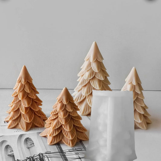 Lyba Moulds Christmas Tree Chocolate Candle Silicone Mould