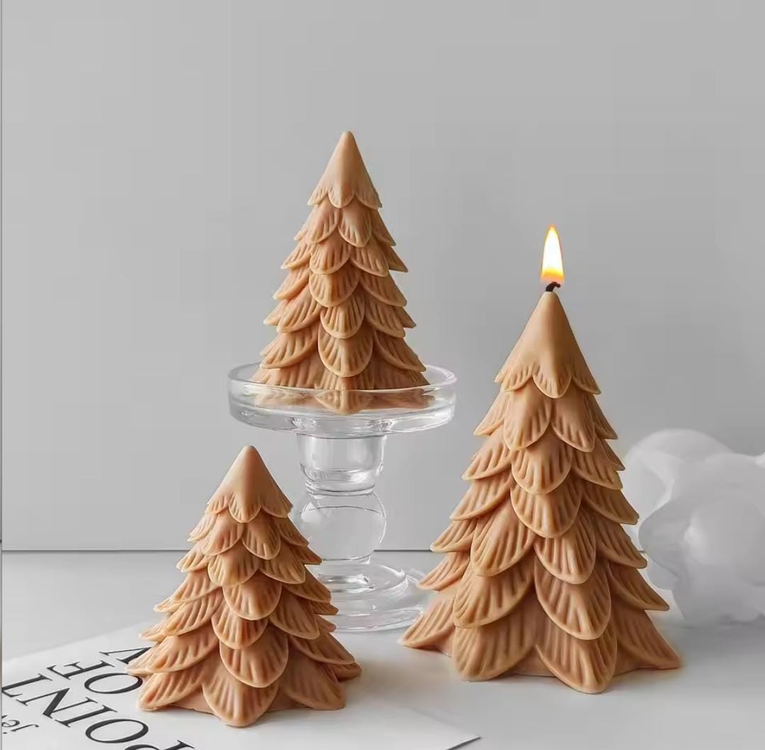 Lyba Moulds Christmas Tree Chocolate Candle Silicone Mould