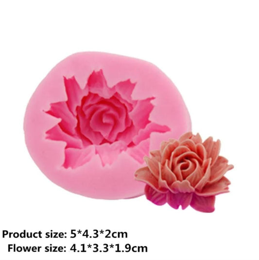 Bakewareind Rose Flower Silicone Fondant Mould