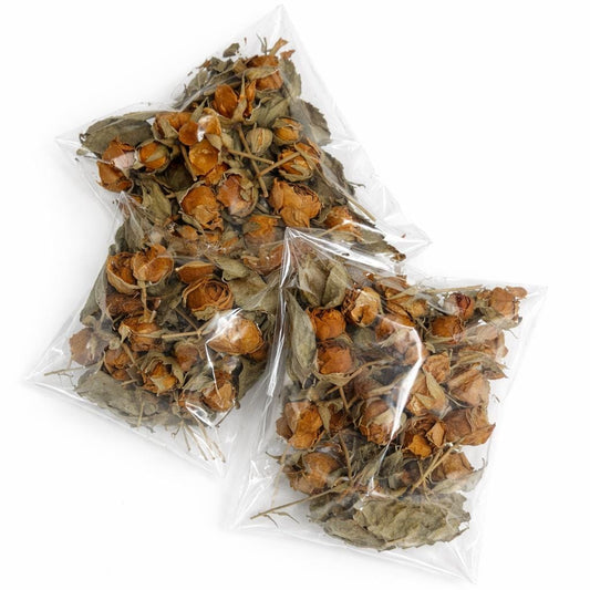 Bakewareindia Dried Rose With Leaf resin art & candle decor