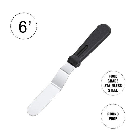 Bakewareind Offset Icing Palette Knife,Stainless Steel, ( Select Size )