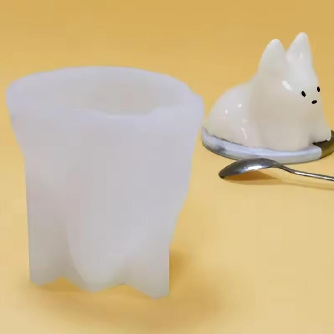 Bakewareind Jiggly Cat Pudding Silicone Fondant Mousse Cake Mould