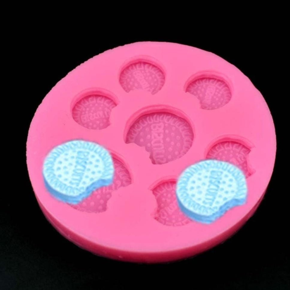 Bakewareind Assorted Biscuit Cookies Chocolate Fondant Cake Decorating Silicone Mould - Bakeware India