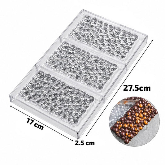 Bakewareind Bubble Polycarbonate Chocolate Mould - Bakeware India