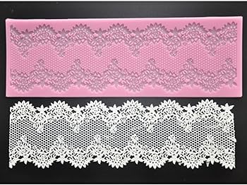 Bakewareind Cake Lace Texture Silicone Mould Mat - Bakeware India