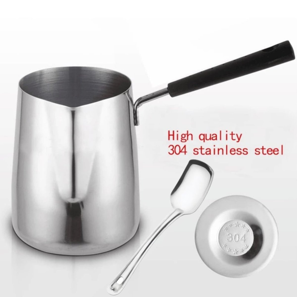 Bakewareind Chocolate Wax Melting Pot with Stirring Spoon - Bakeware India