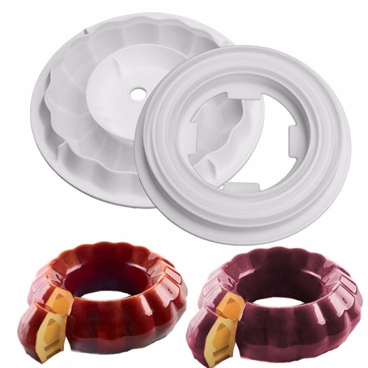 Bakewareind Diamond Crown Kit Entremets Cake Silicone Mould - Bakeware India