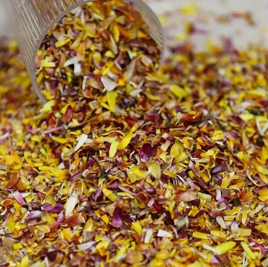 Bakewareind Dried Daisy Sunflower Petals - Bakeware India
