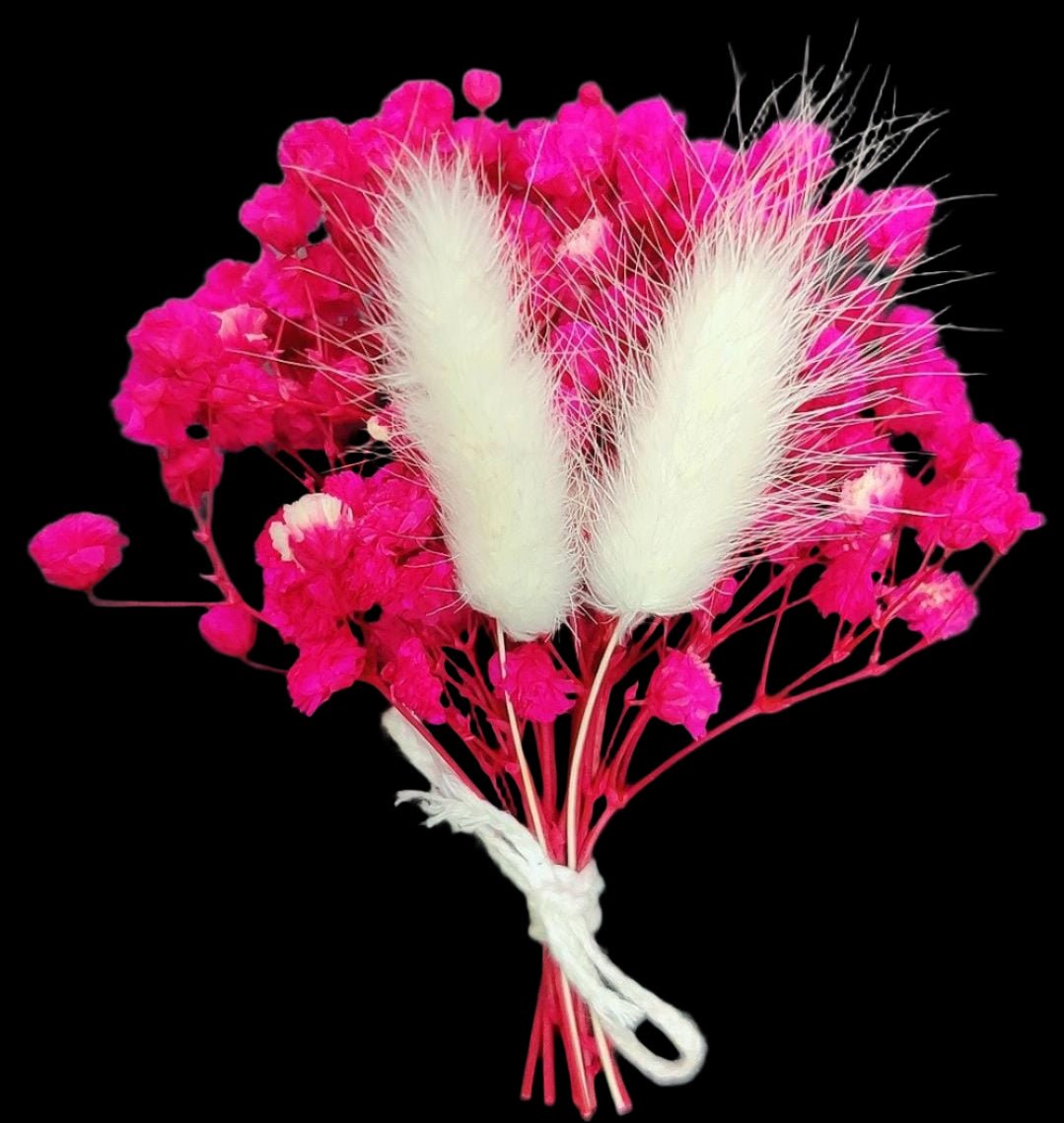 Bakewareind Dried Flower Mini Customize Bouquets { Select Colors } - Bakeware India