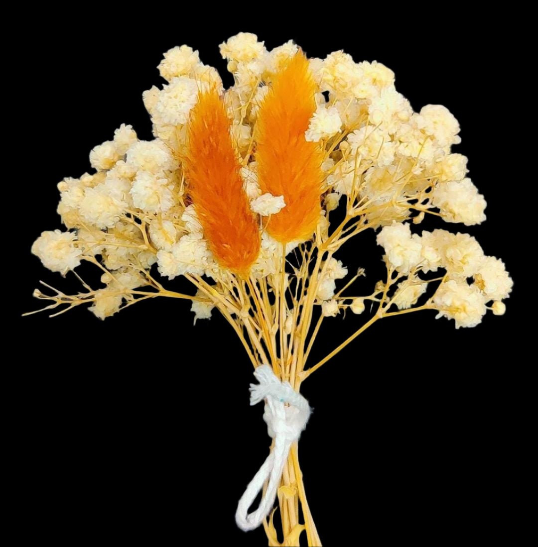 Bakewareind Dried Flower Mini Customize Bouquets { Select Colors } - Bakeware India