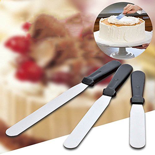 Bakewareind Flair 8” Straight Icing Palette Knife,Stainless Steel - Bakeware India