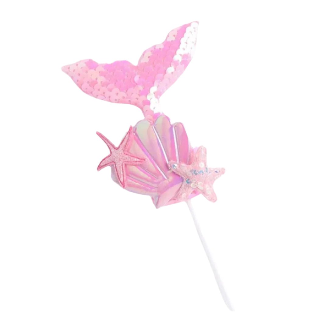 Bakewareind Mermaid Tail Cake Decoration Cake Topper, 1pcs (select color) - Bakeware India