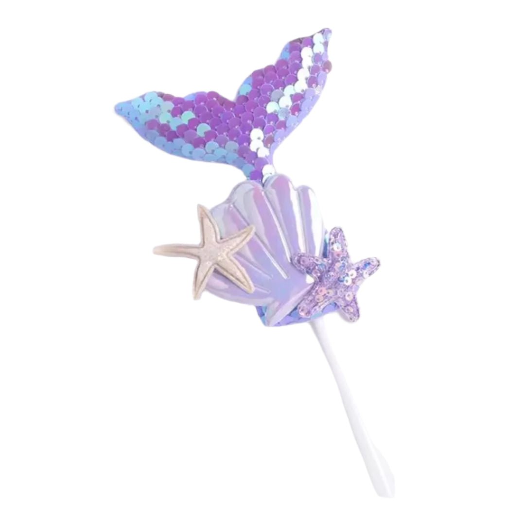 Bakewareind Mermaid Tail Cake Decoration Cake Topper, 1pcs (select color) - Bakeware India