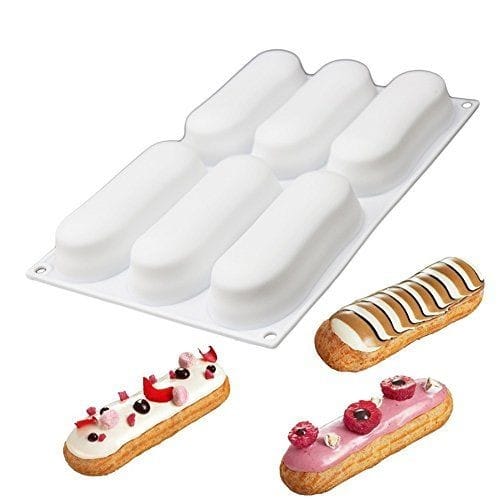 Bakewareind Pillow Eclair Entremet Cake Mousse Silicone Mould - Bakeware India