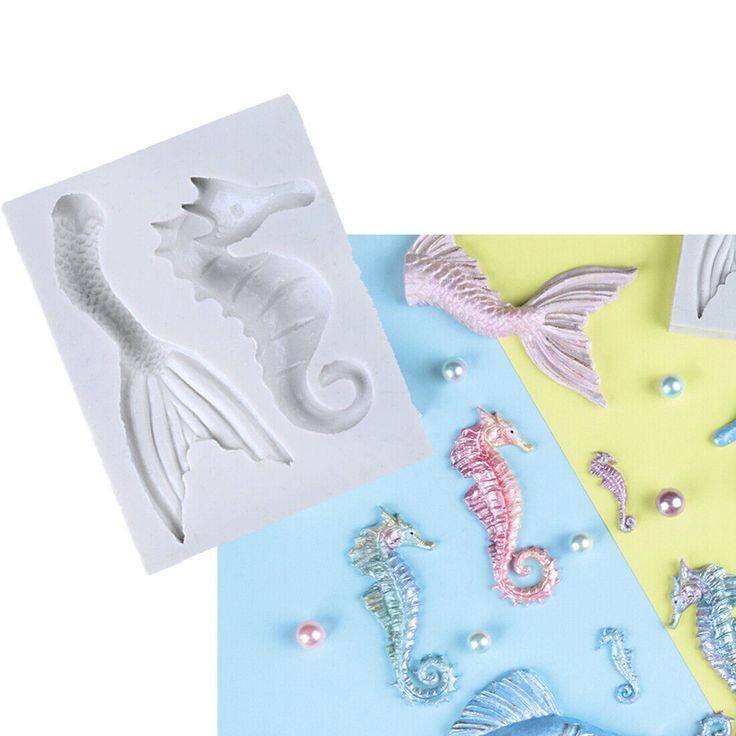 Bakewareind Sea horse Fish Underwater Silicone Mould - Bakeware India