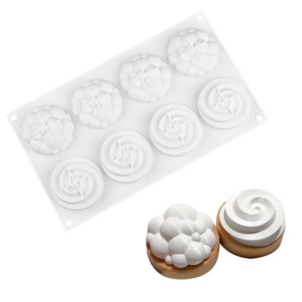 Bakewareind Top Garnish Entremet Silicone Mousse Cake Mould - Bakeware India