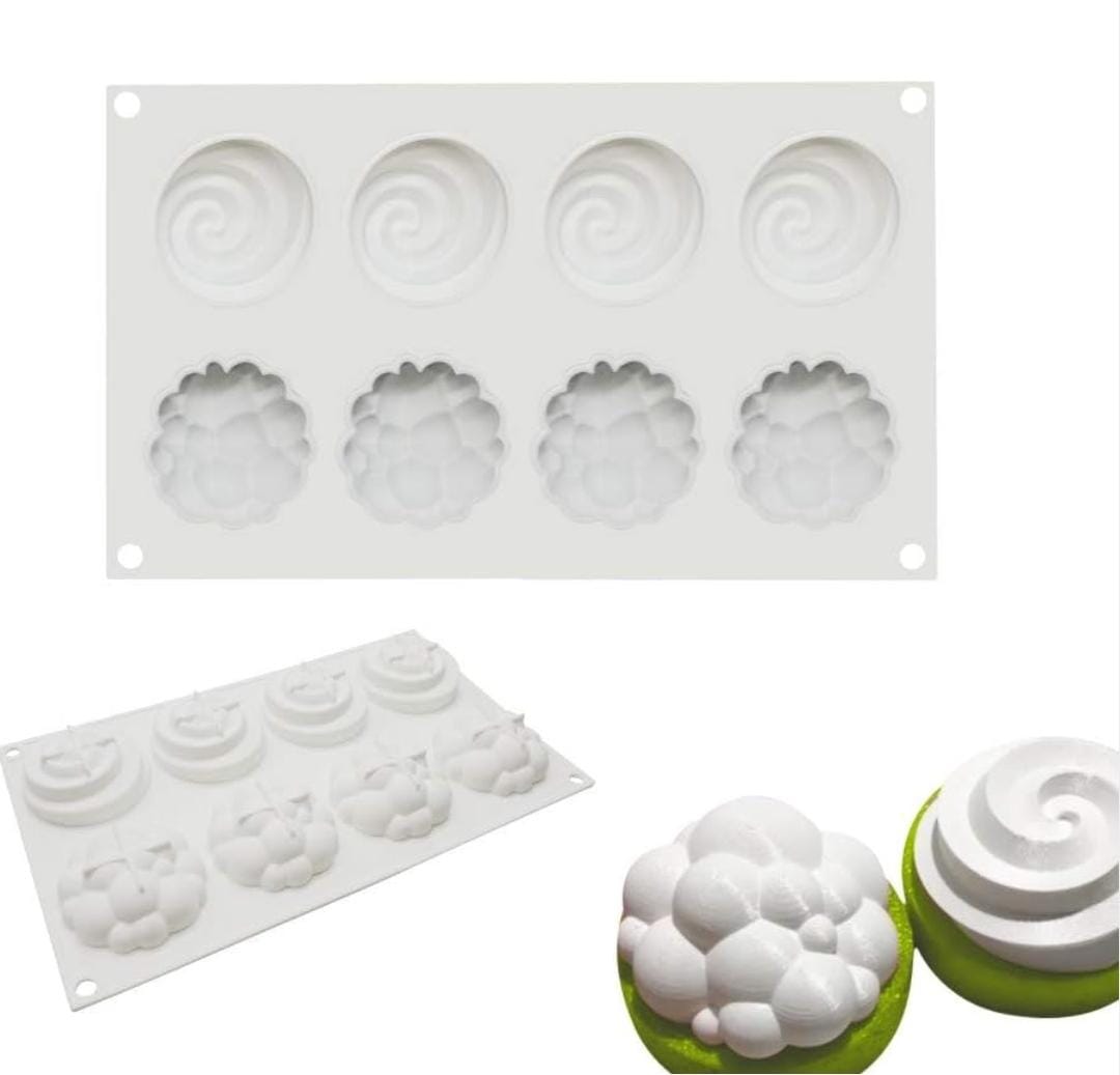 Bakewareind Top Garnish Entremet Silicone Mousse Cake Mould - Bakeware India