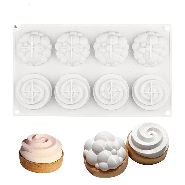 Bakewareind Top Garnish Entremet Silicone Mousse Cake Mould - Bakeware India