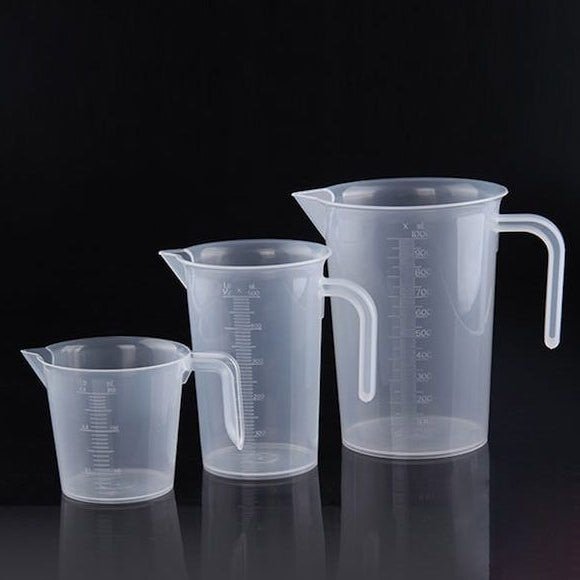 Bakewareind Transparent Measuring Jug, (select sizes) - Bakeware India