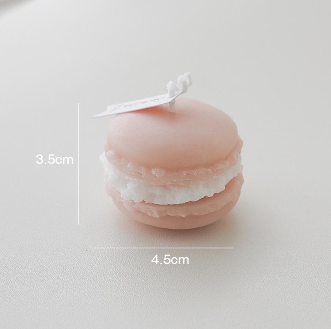 Lyba Mould 3D Macaroon Candle Silicone Mould - Bakeware India