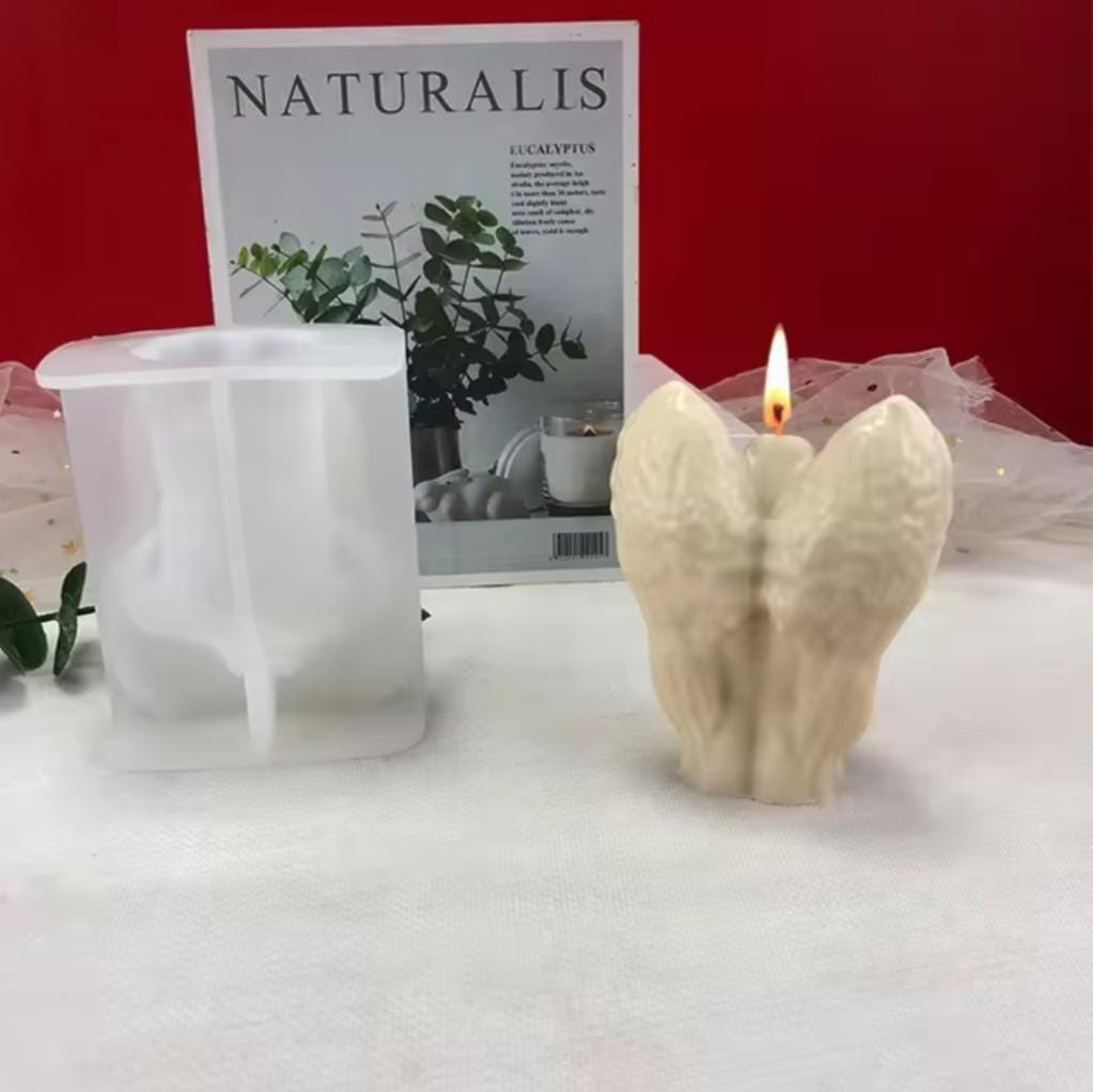 LYBA Mould 3D Male Angel Body Candle Silicone Mould - Bakeware India