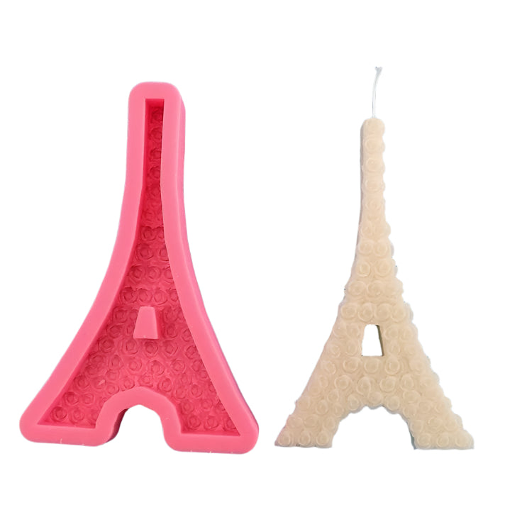 Lyba Mould Paris Eiffel Tower Candle Silicone Mould - Bakeware India