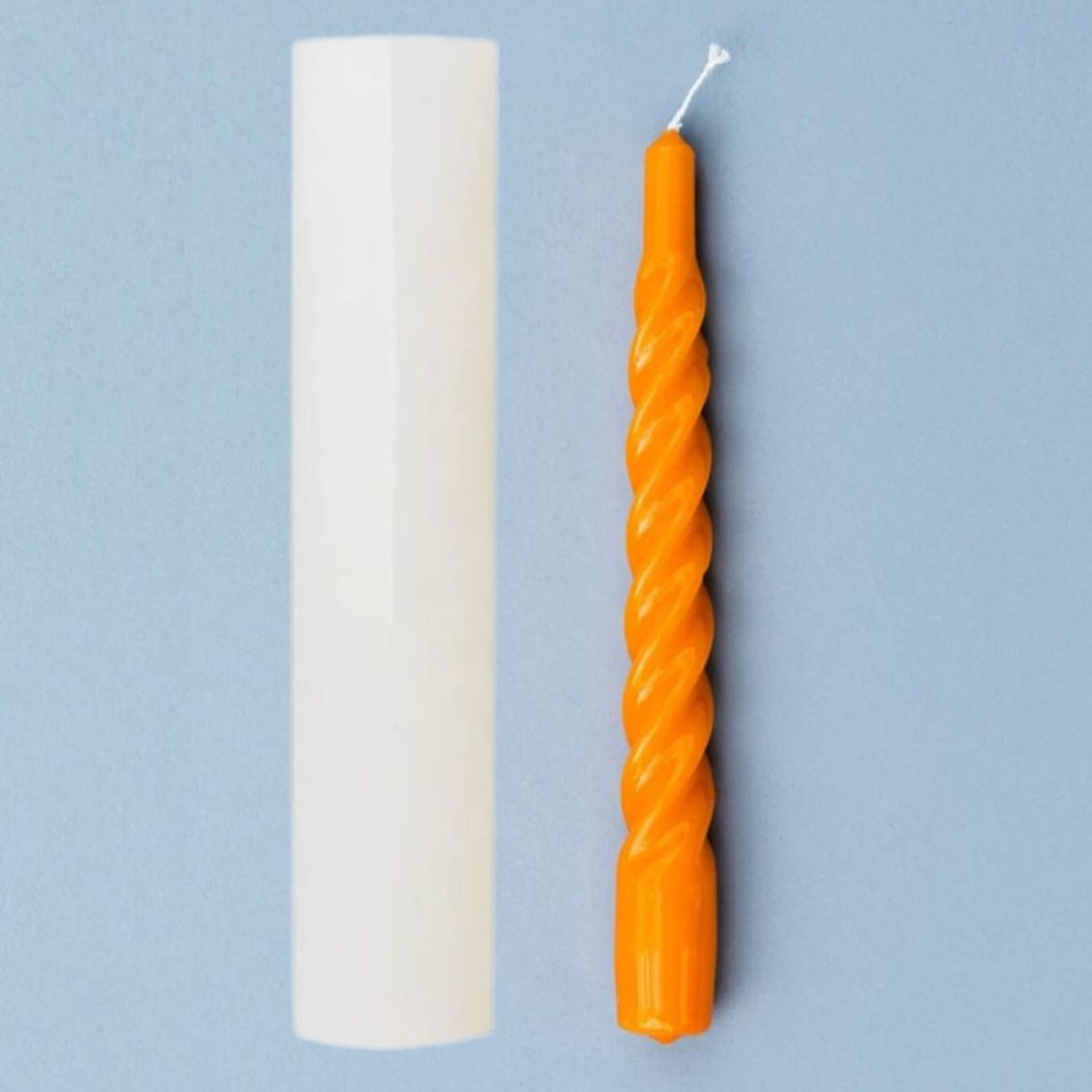 Lyba Mould Twist Tapered Pillar Candle Silicone Mould - Bakeware India