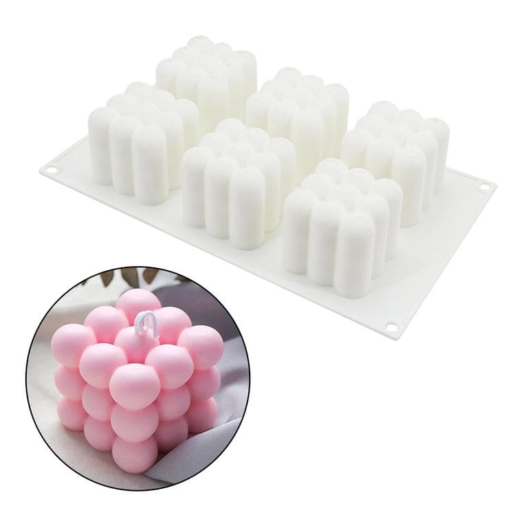 Lyba moulds 3D Bubble Mousse Cake Entremet Candle Silicone Mould - Bakeware India