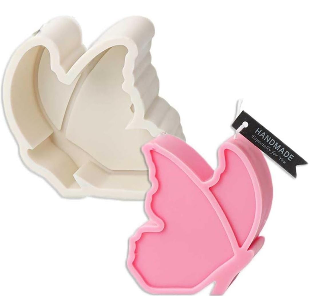 Lyba moulds 3D Cute Butterfly Candle Silicone Mould
