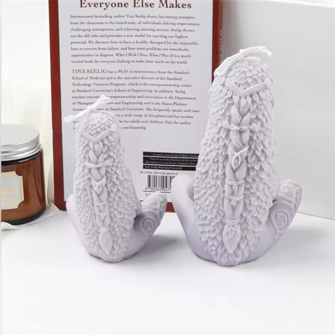 Lyba Moulds 3D Mother Earth Gaia Goddess Candle Silicone Mould - Bakeware India