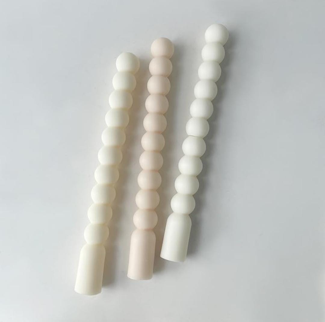 Lyba moulds 3D Rope Twist Pillar Candle Silicone Mould - Bakeware India