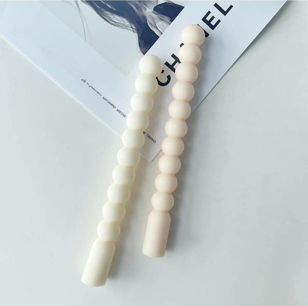 Lyba moulds 3D Rope Twist Pillar Candle Silicone Mould - Bakeware India