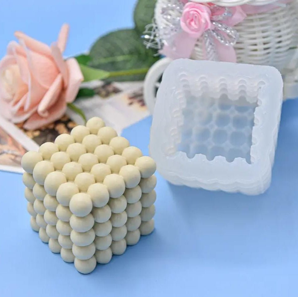 Lyba moulds 3D XL Bubble Silicone Candle Mould - Bakeware India