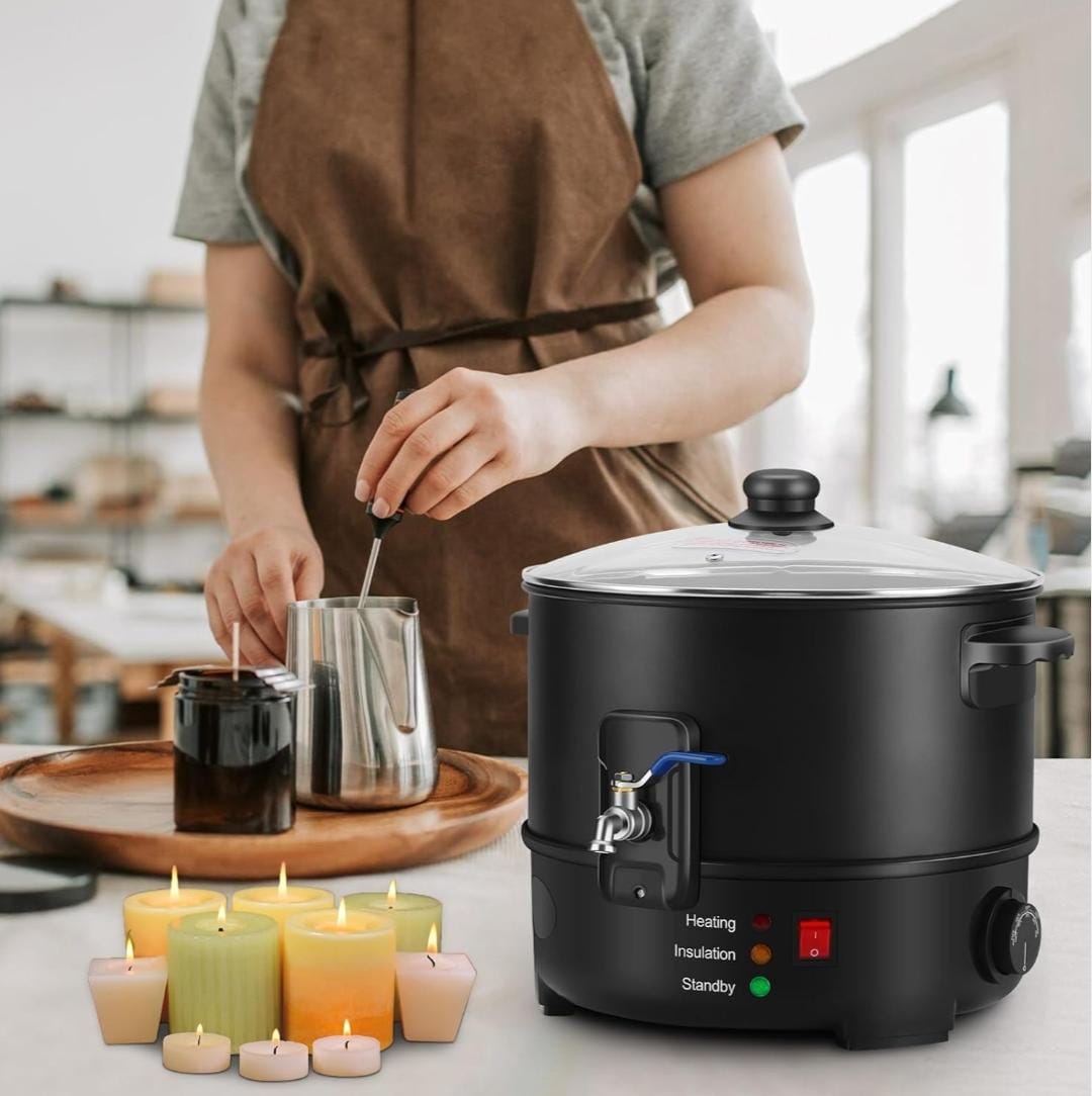 Lyba moulds Electric Wax Melter For Candle Makers, 5L & 10L - Bakeware India