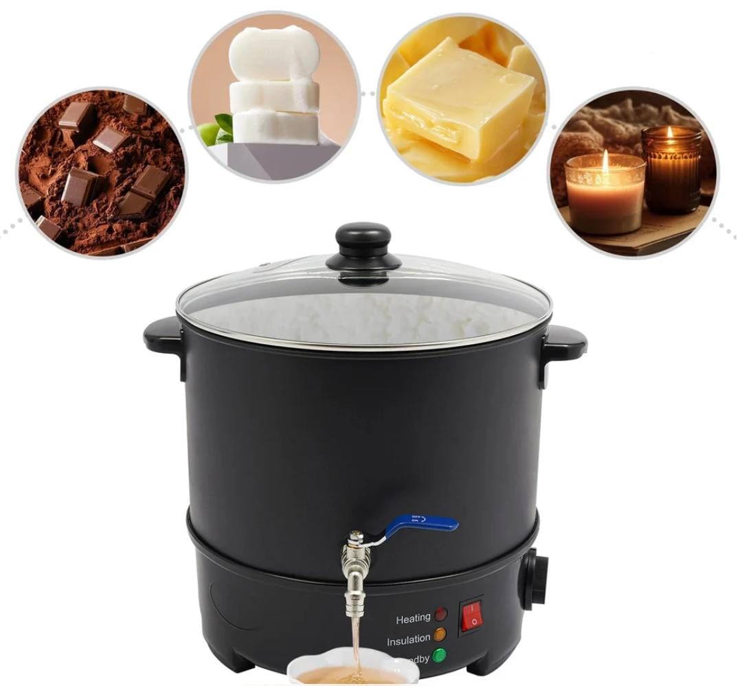 Lyba moulds Electric Wax Melter For Candle Makers, 5L & 10L - Bakeware India