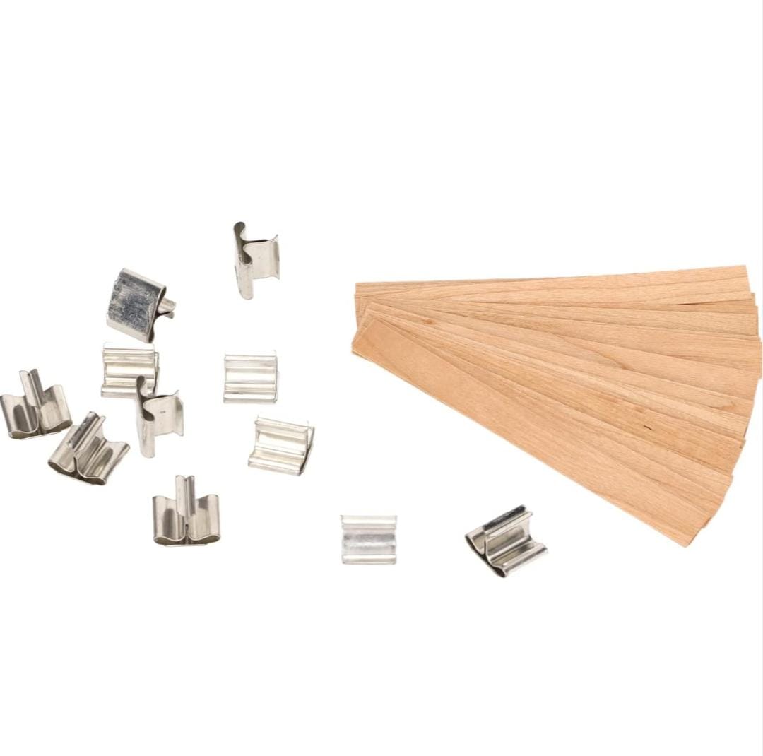 Lyba moulds Wooden Wicks, 10 pcs - Bakeware India