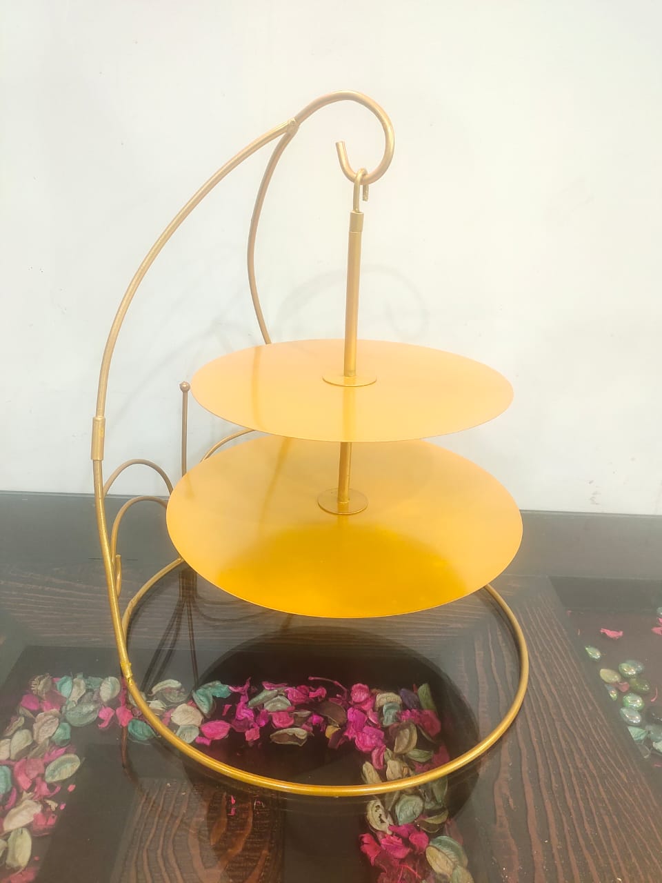 2 Tier Chandelier Cake Stand - Bakeware India
