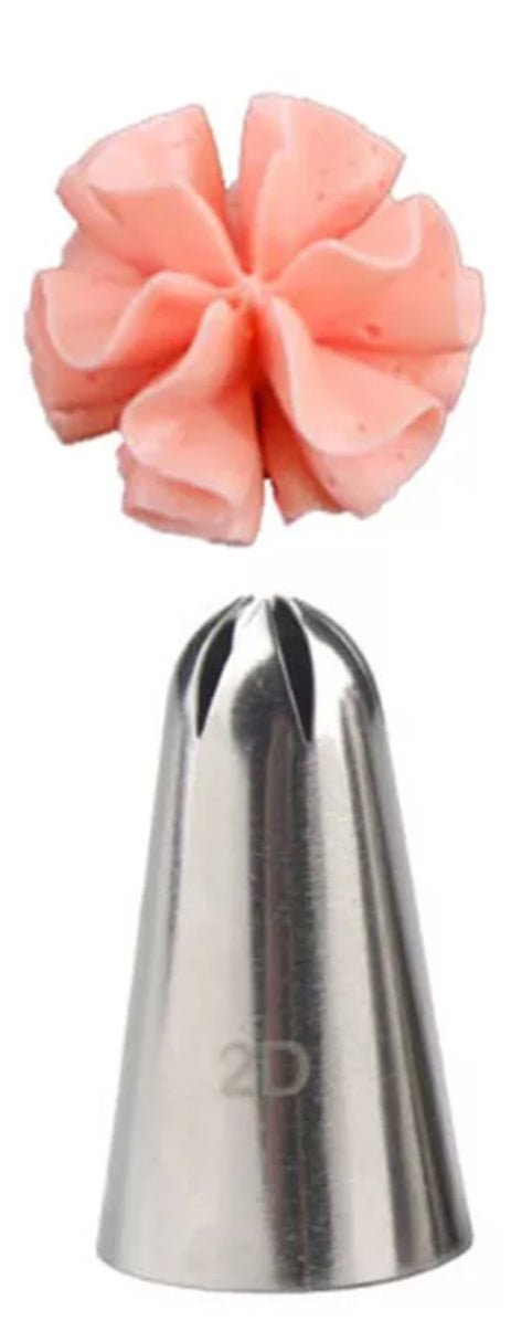 2D Nozzle Medium Size Cake Decorating - Bakeware India