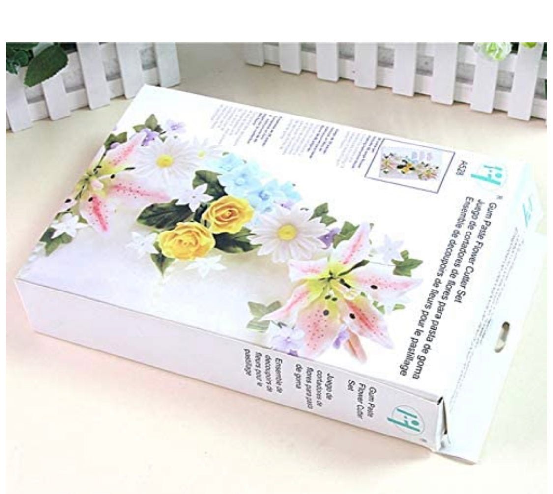 Bakewareind 26pc Gumpaste Flower Cutter Box set freeshipping - Bakewareindia