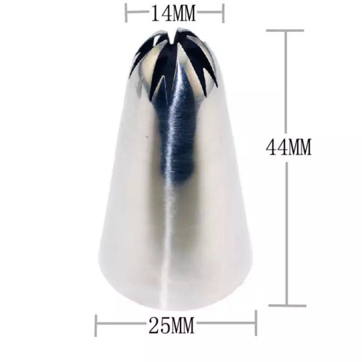 Bakewareind 2F Large Icing Nozzle - Bakewareindia