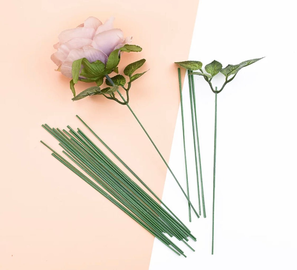 Bakewareind Artificial Flower Wires , 100pc - Bakewareindia