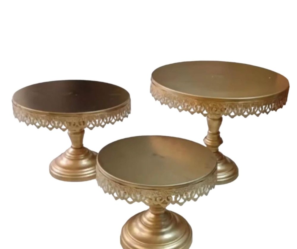 Bakewareind Baroque Vintage Cake stand, set of 3 - Bakeware India