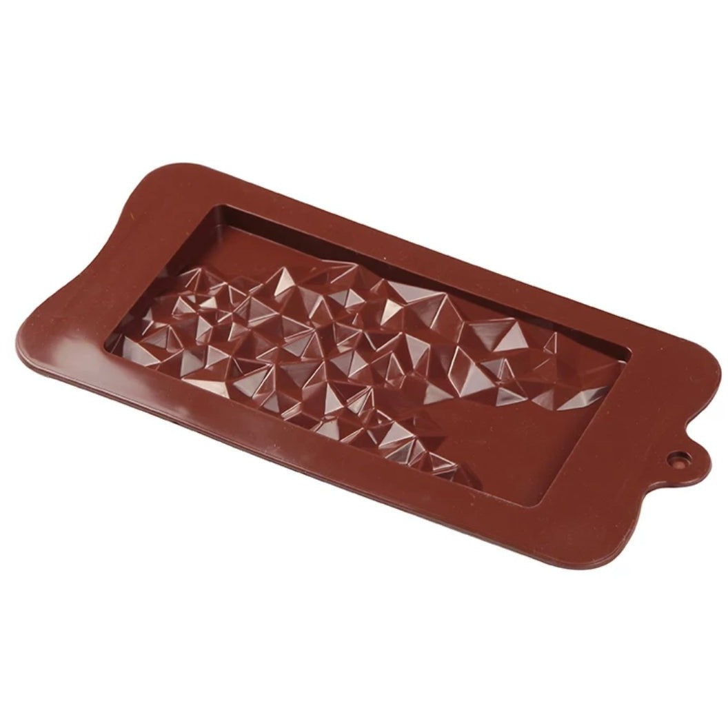 Bakewareind Diamond Silicone Chocolate Mould - Bakewareindia