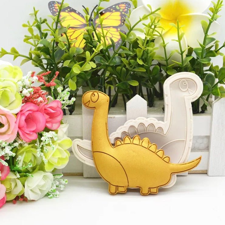Bakewareind Dinosaur Fondant Silicone Mould - Bakewareindia