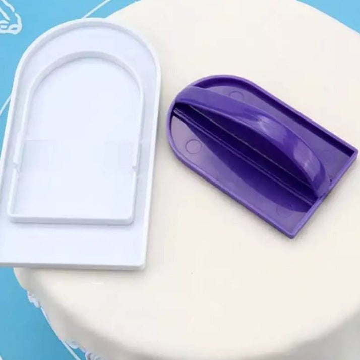 Bakewareind Dual Smoothner Icing Cake Decorating ,2in1 - Bakewareindia