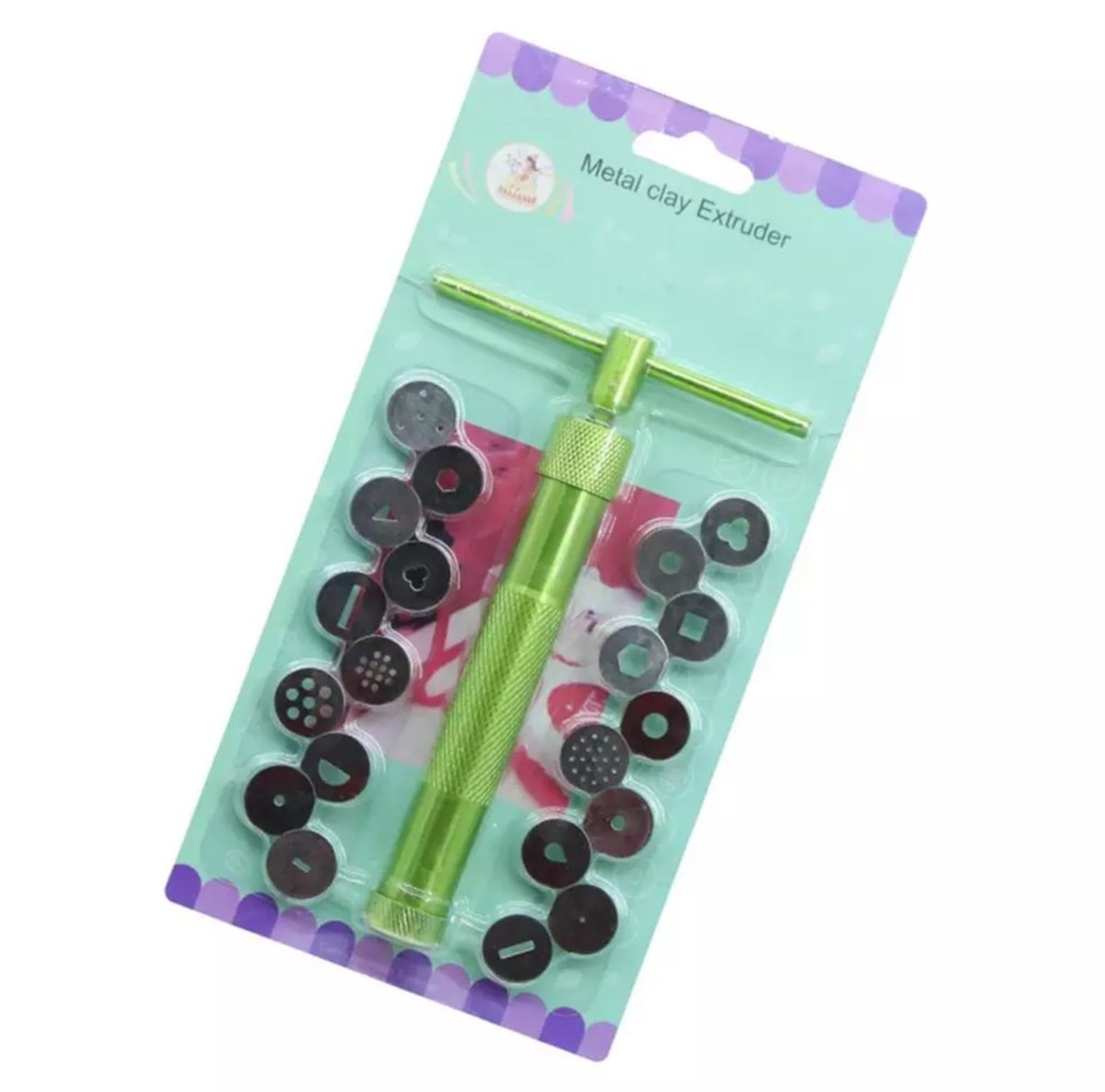 Bakewareind Fondant extruder Cake tool - Bakewareindia