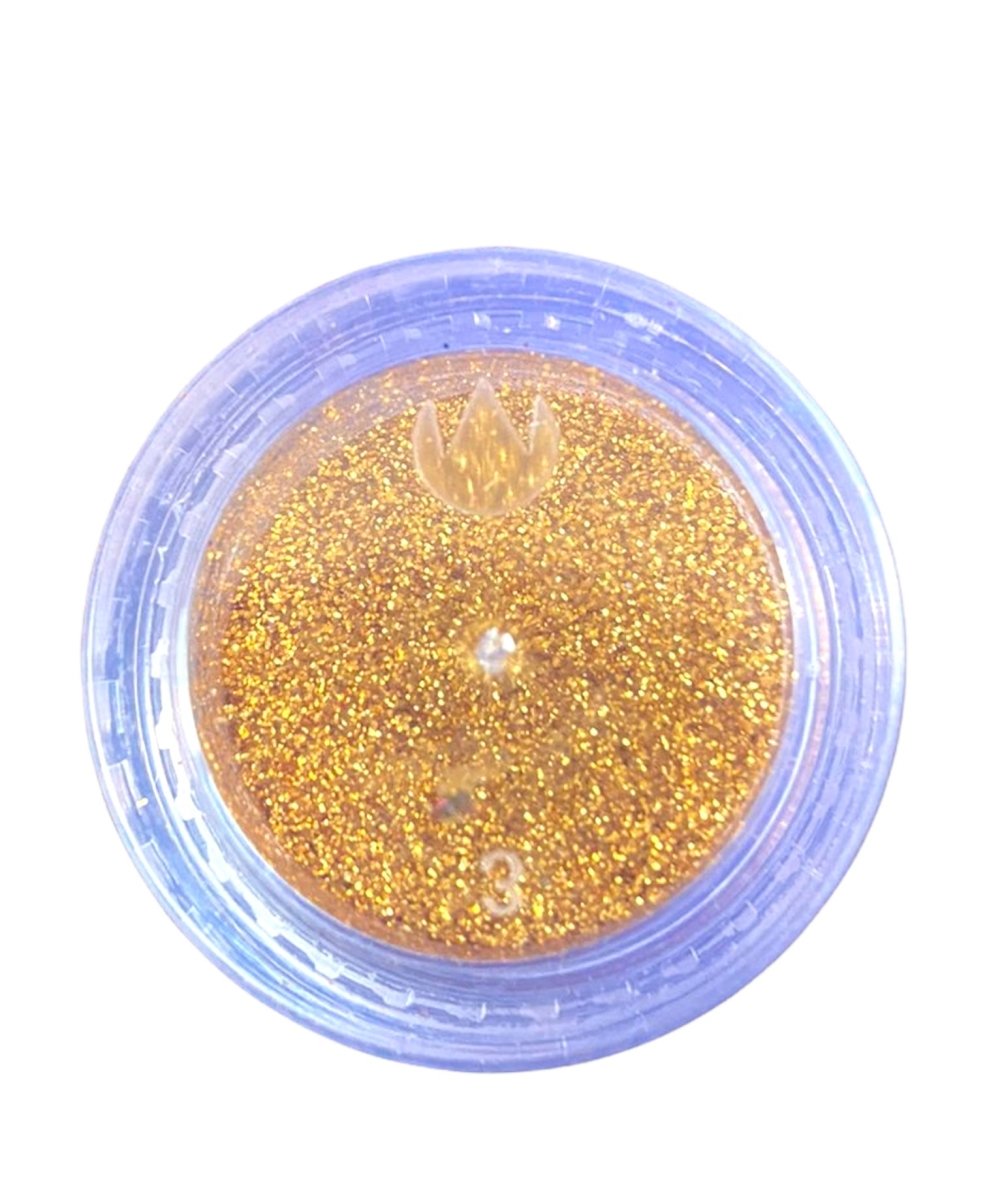 Bakewareind Golden Glitter For Cake Decoration ,5gram - Bakewareindia