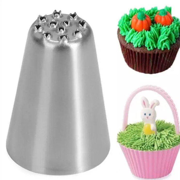 Bakewareind Grass Large Icing Nozzle - Bakewareindia