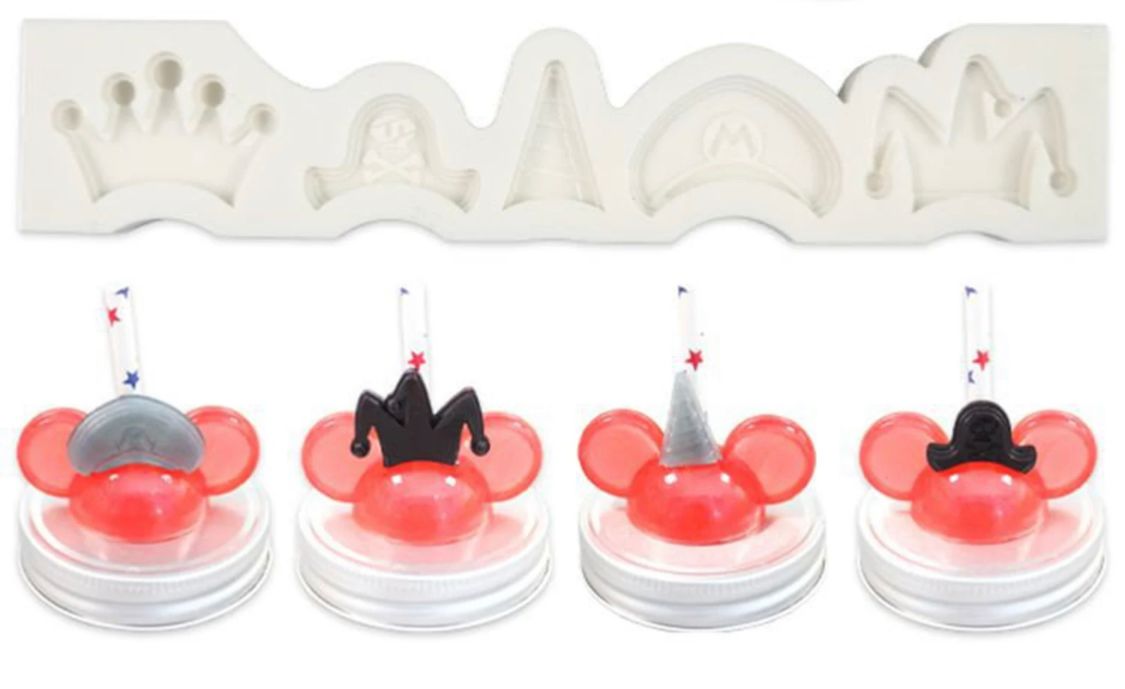 Bakewareind Hat Topper Silicone Fondant Chocolate Mould - Bakewareindia