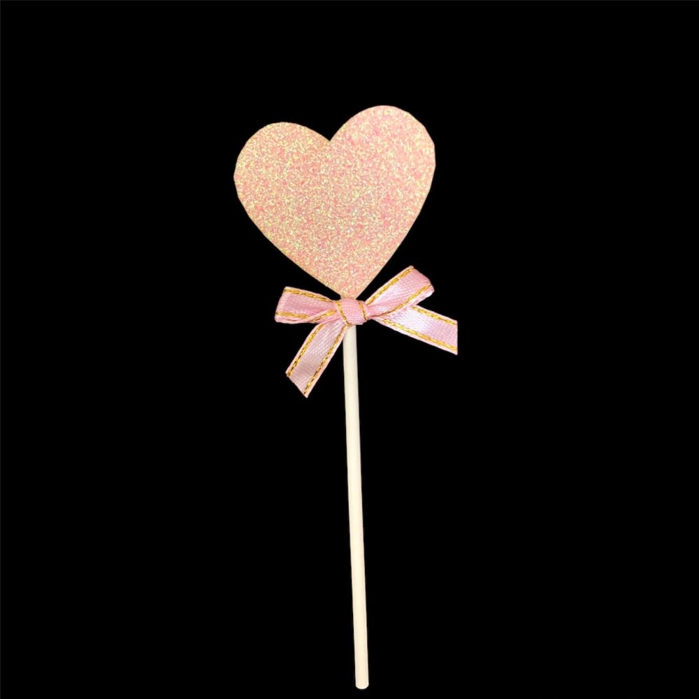 Bakewareind Heart Stick Decorating Cake Topper - Bakewareindia